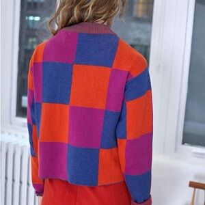 Rumors Sheth ERIN multi sweater Checkered M/L